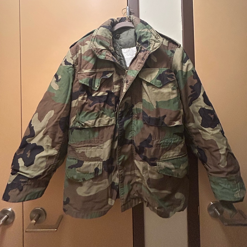 Rothco Camouflage Military Field Jacket With Liner Small Short